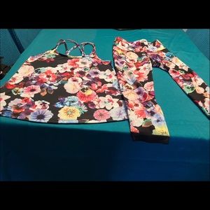 Old Navy Multi-Colored Workout Gear